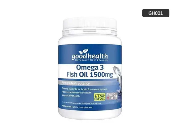 Good Health Omega 3 Fish Oil 1500mg 400 Capsules