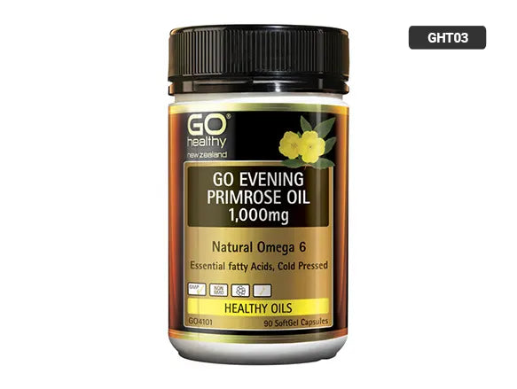 Go Healthy Go Evening Primrose Oil 1000mg 90 Softgel Capsules in Sri Lanka - Supplement Vault.Lk