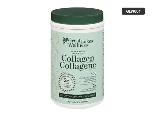 Great Lakes Wellness Pure Marine Collagen Peptides Unflavored 227g in Sri Lanka - supplementvault.lk