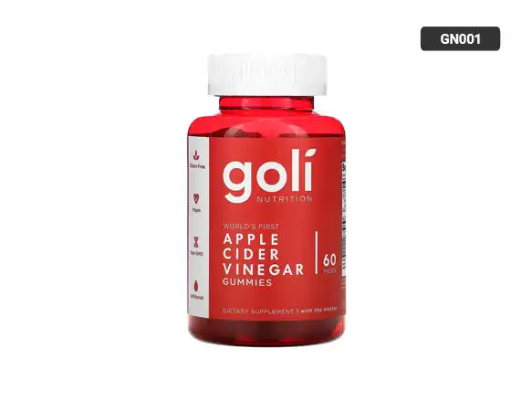 Goli Nutrition Apple Cider Vinegar Flavored 60 Gummies in Sri Lanka - supplementvault.lk