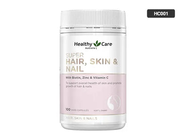 Healthy Care Super Hair, Skin and Nail 100 Capsules