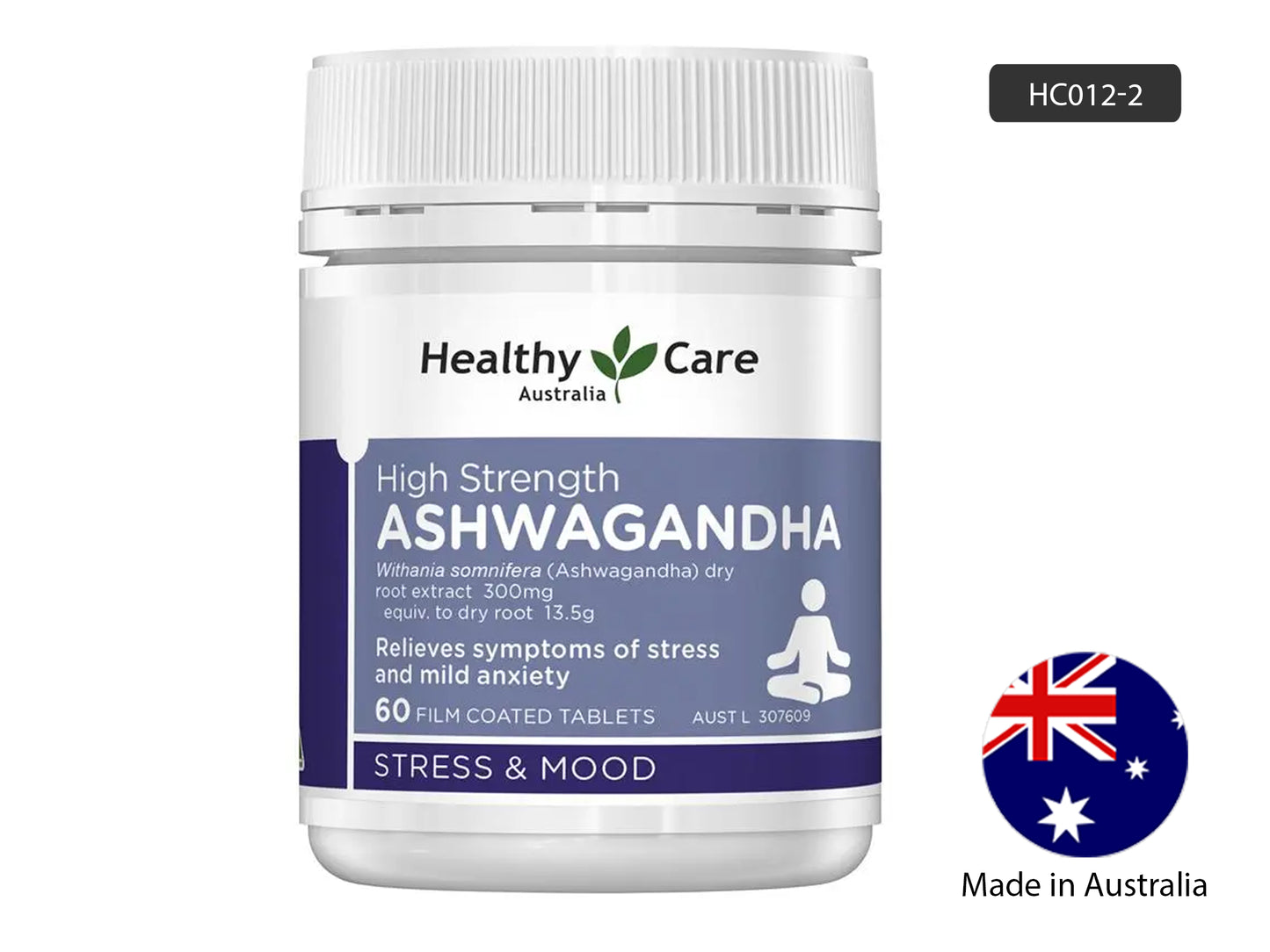 Healthy Care High Strength Ashwagandha 60 Tablets