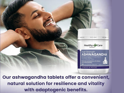 Healthy Care High Strength Ashwagandha 60 Tablets