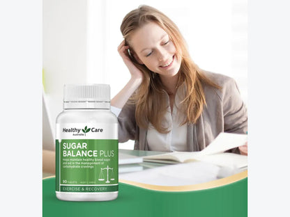 Healthy Care Blood Sugar Balance Plus 90 Tablets