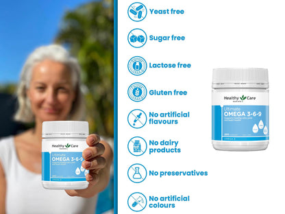 Healthy Care Ultimate Omega 3-6-9 200 Soft Capsules