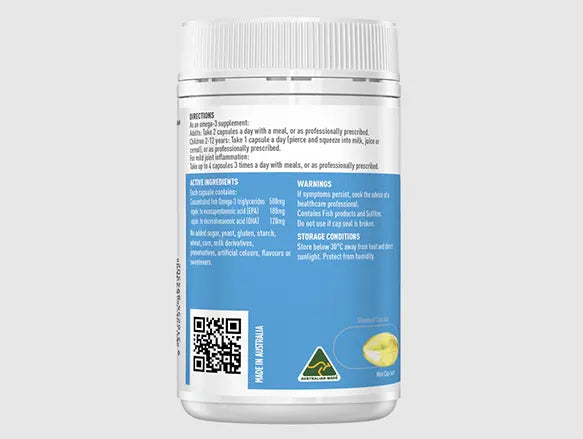 Healthy Care Double Strength Fish Oil supplement in Sri Lanka.