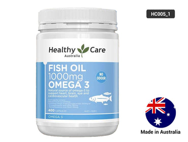 Healthy Care Fish Oil 1000mg Omega 3 400 Capsules in Sri Lanka