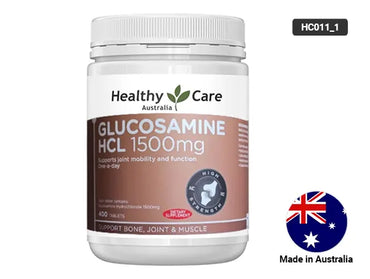 Healthy Care Glucosamine HCL 1500mg 400 Tablets in Sri Lanka