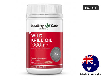 Healthy Care Wild Krill Oil 1000mg 60 Capsules in Sri Lanka