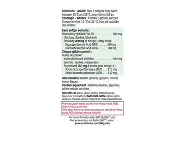 Jamieson Extra Strength Omega-3 Mini 200 softgels in Sri Lanka