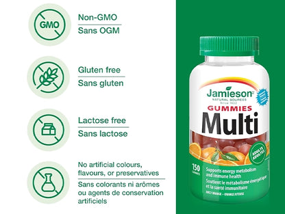 Jamieson Multivitamin Gummies For Adults 150 Gummies in Sri Lanka