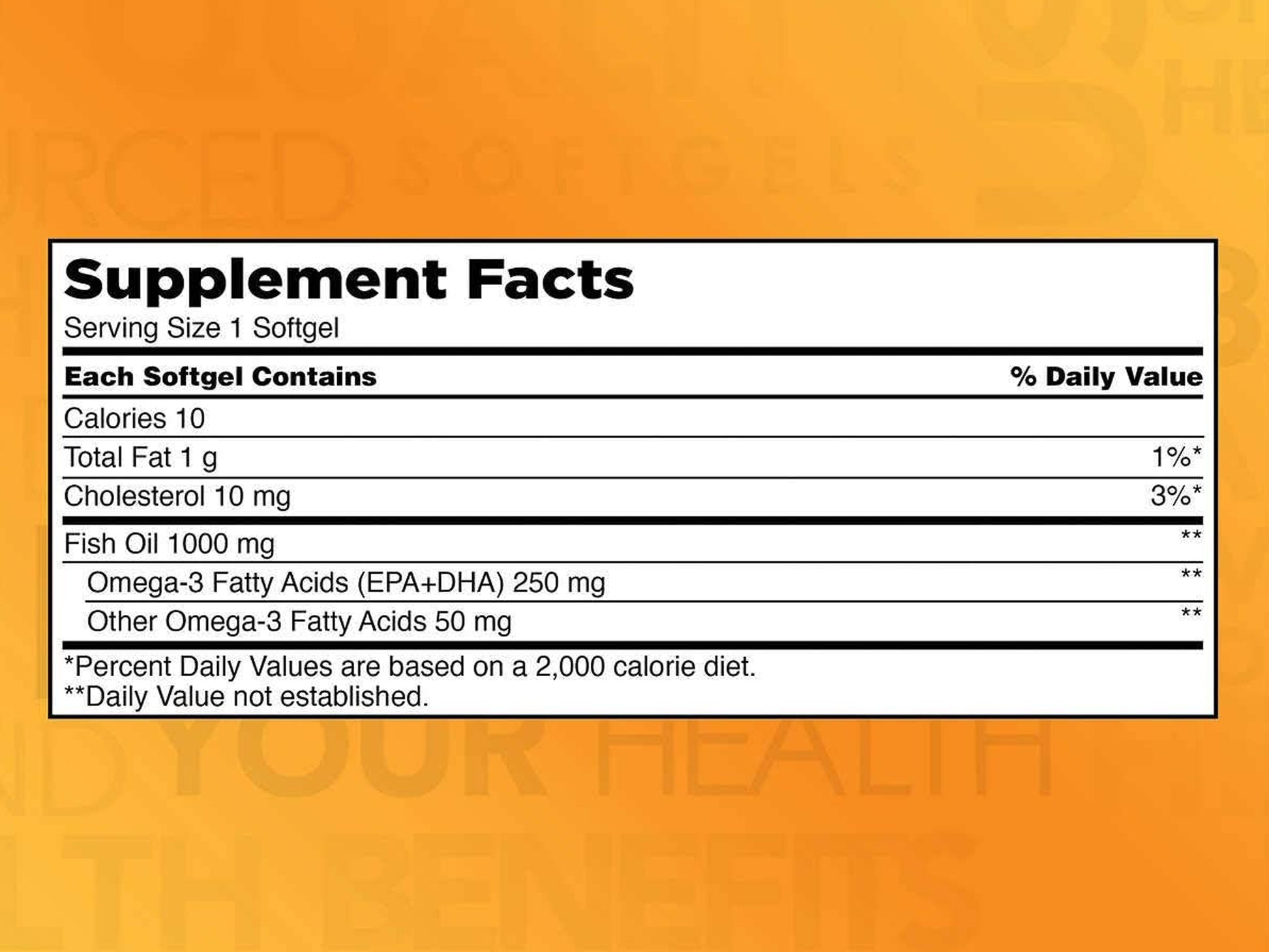 Kirkland Signature Fish oil 1000mg 400 Softgels in Sri Lanka