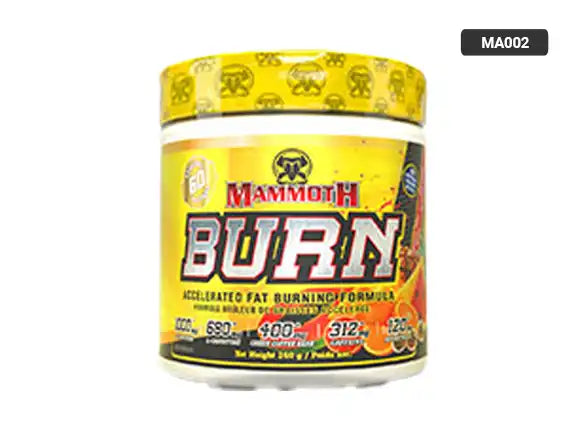 Mammoth Burn Accelerated Thermogenic Powder 240g in Sri Lanka - supplementvault.lk