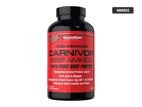 MuscleMeds Carnivor Beef Aminos 300 Tablets