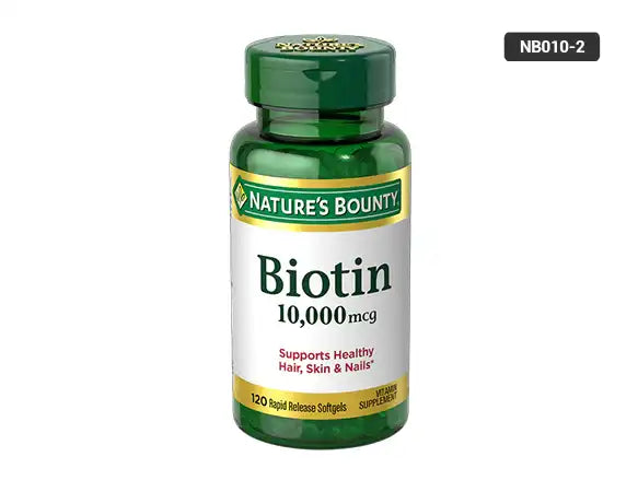 Natures Bounty Biotin 10000mcg 120 Softgels