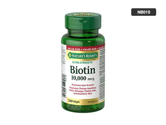 Natures Bounty Biotin 10000mcg 120 Softgels in Sri Lanka