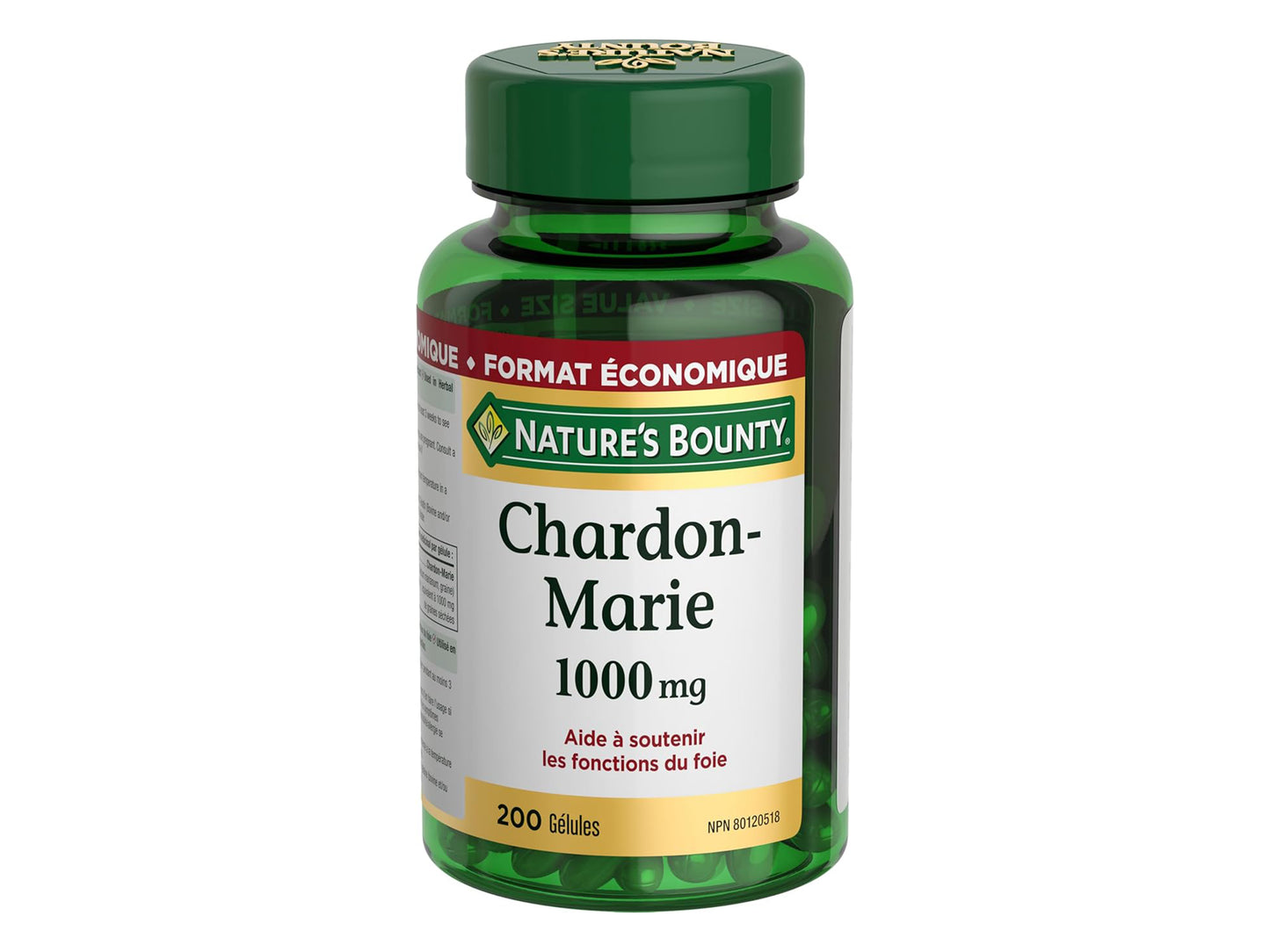 Natures Bounty Milk Thistle 1000mg 200 Softgels