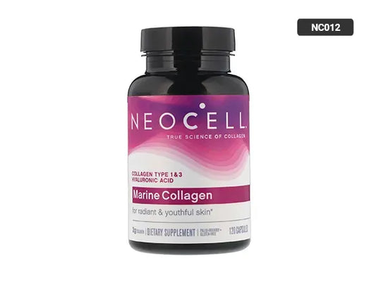 Neocell Marine Collagen Collagen Type 1 & 3 with Hyaluronic Acid 120 Capsules