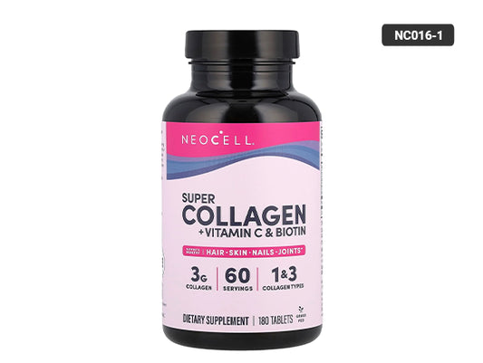 Neocell Super Collagen Vitamin C & Biotin (USA) 180 Tablets