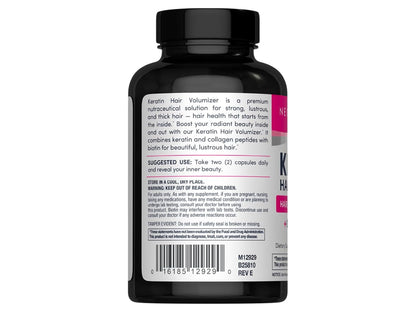 Neocell Keratin Hair Volumizer with Collagen, Amla and Vitamin C 60 Capsules