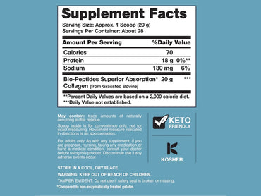 NeoCell Collagen Bio Peptides Powder 567g (20 oz)