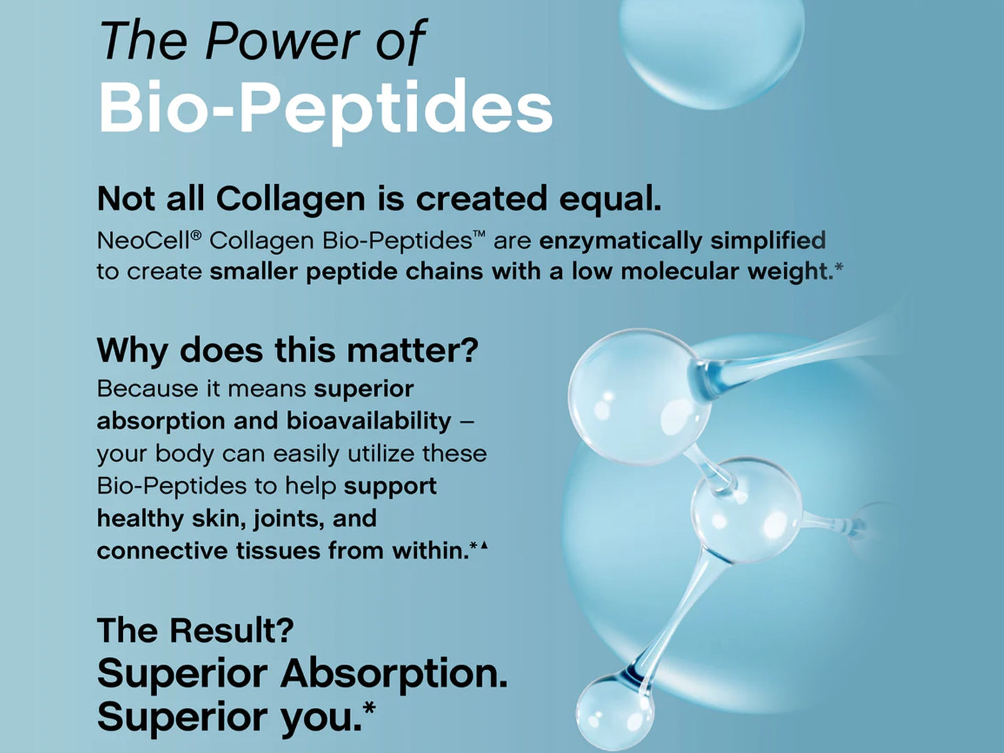 NeoCell Collagen Bio Peptides Powder 567g (20 oz)