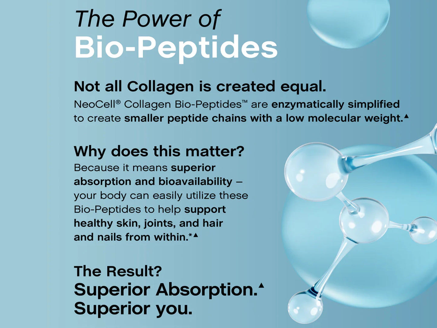 NeoCell Collagen Bio-Peptides Powder 283g (10 oz)