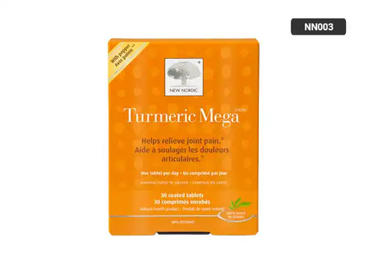 New Nordic Turmeric Mega 30 Tablets in Sri Lanka - supplementvault.lk