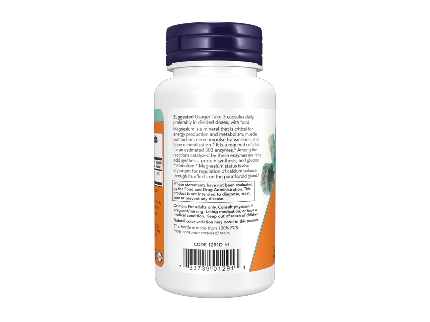 NOW Magnesium Citrate 60 Veg Capsules in Sri Lanka