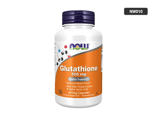 Now Glutathione 500mg 60 Veg Capsules