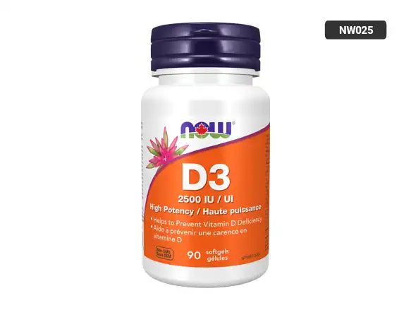 Now D3 2500 IU 90 Softgels in Sri Lanka - SupplementVault.Lk