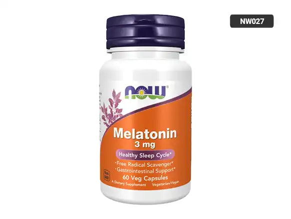 Now Melatonin 3mg 60 Capsules in Sri Lanka - SupplementVault.Lk