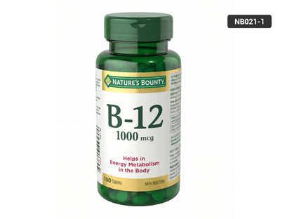 Nature’s Bounty Vitamin B12  1000 mcg 100 Tablets in Sri Lanka
