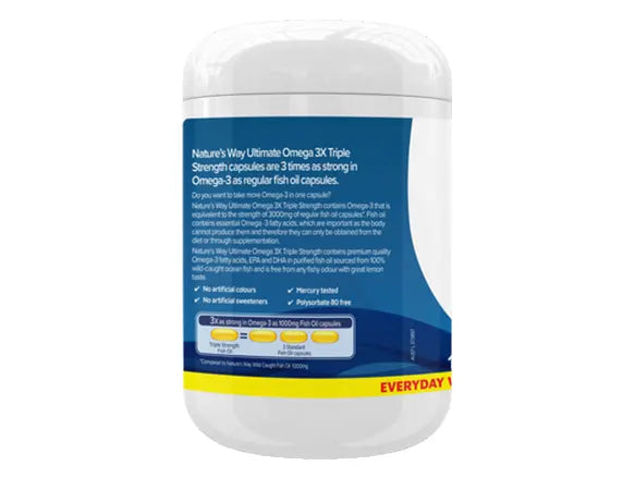 Nature's Way Ultimate Omega 3X Triple Strength 150 Soft Capsules in Sri Lanka