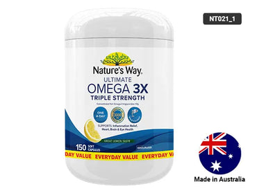 Nature's Way Ultimate Omega 3X Triple Strength 150 Soft Capsules in Sri Lanka