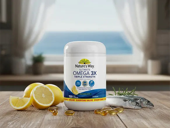 Nature's Way Ultimate Omega 3X Triple Strength 150 Soft Capsules in Sri Lanka