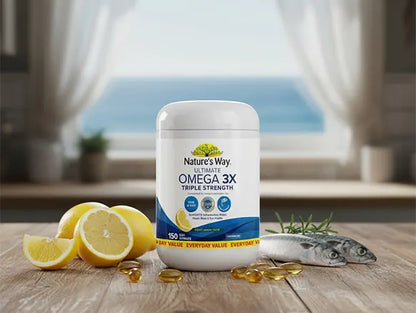 Nature's Way Ultimate Omega 3X Triple Strength 150 Soft Capsules in Sri Lanka