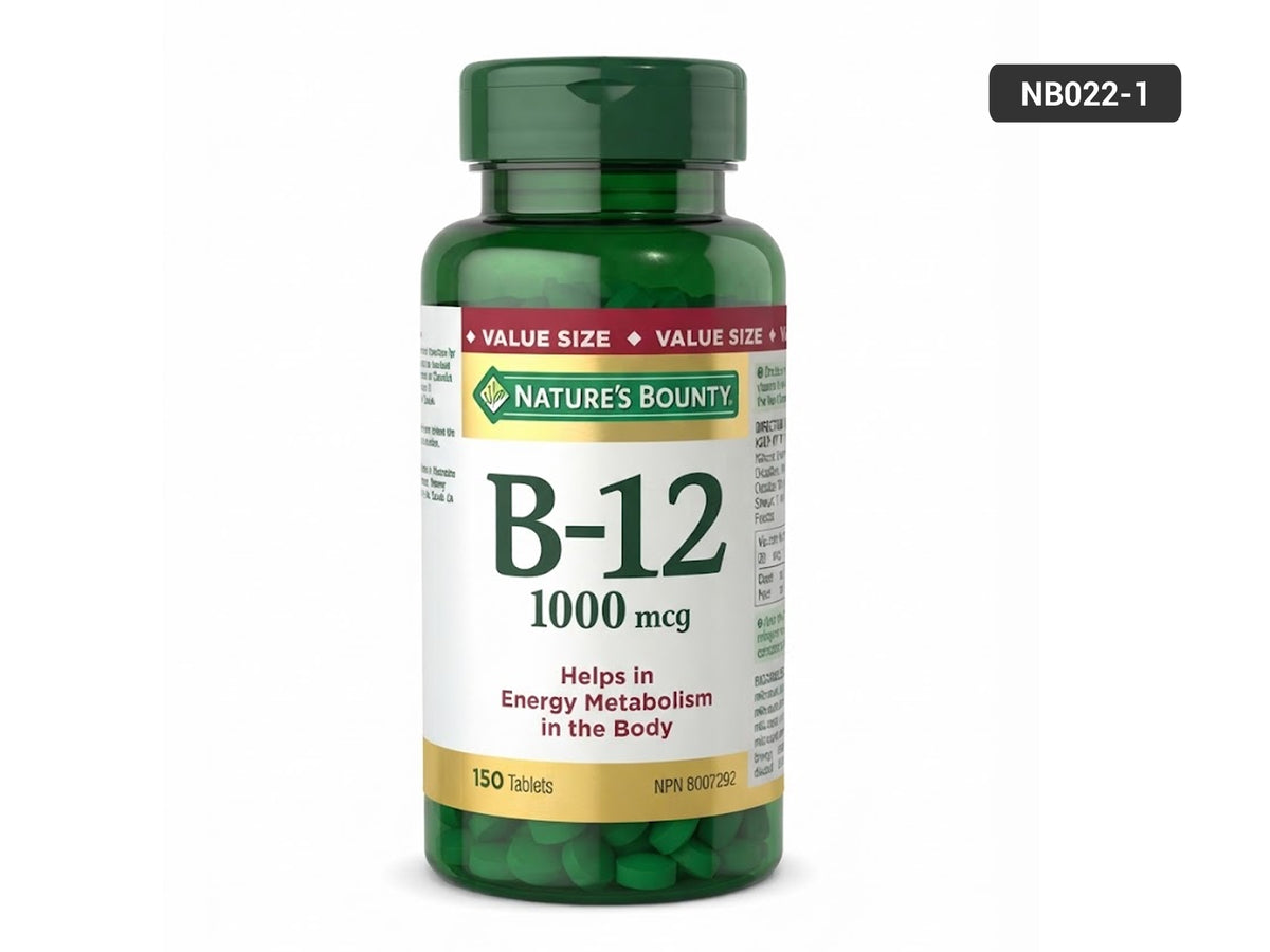 Natures Bounty Vitamin B-12 1000mcg 150 Tablets in Sri Lanka