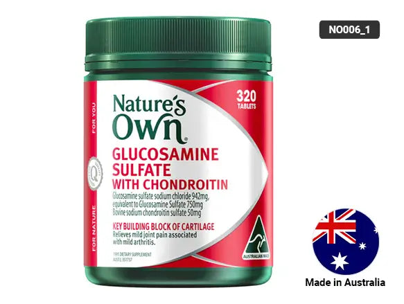 Natures Own Glucosamine Sulfate with Chondroitin 320 Tablets in Sri Lanka