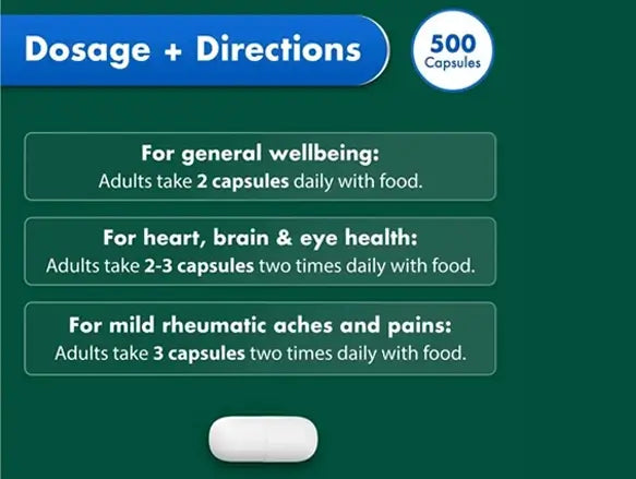 Natures Own Odourless Fish Oil 1500mg 500 Capsules in Sri Lanka