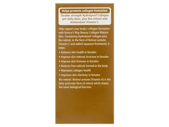 Natures Way Beauty Collagen Mature Skin 60 Tablets in Sri Lanka
