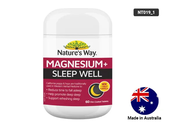 Natures Way Magnesium + Sleep Well 60 Tablets in Sri Lanka