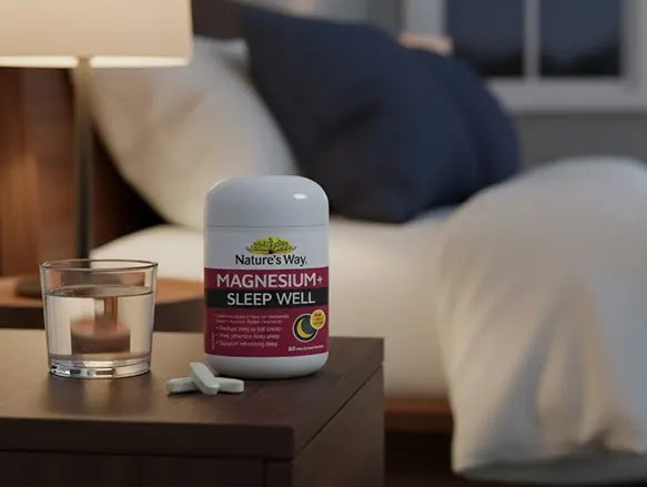 Natures Way Magnesium + Sleep Well 60 Tablets in Sri Lanka