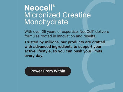 NeoCell Creatine Monohydrate Unflavored Powder 500g (1.1lb) in Sri Lanka at SupplementVault.lk