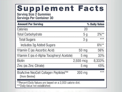 NeoCell Hair, Skin & Nails Beauty Builder – Collagen, Biotin & Vitamin C 60 Gummies in Sri Lanka