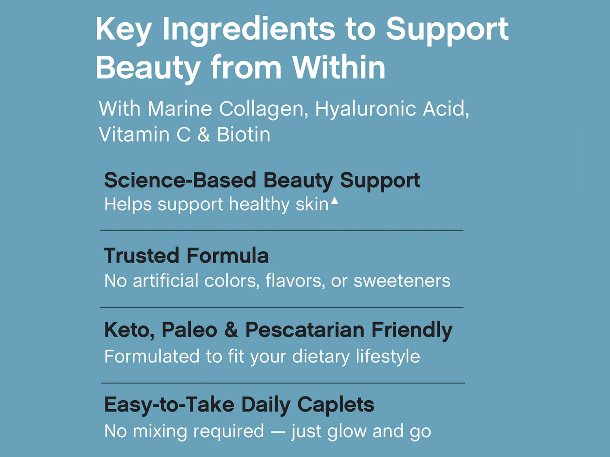 NeoCell Marine Collagen Bio-Peptides + Hyaluronic Acid 180 Caplets in Sri Lanka