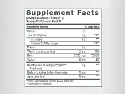 Neocell Collagen Beauty Infusion with Biotin Cranberry Cocktail Flavor 330g in Sri Lanka