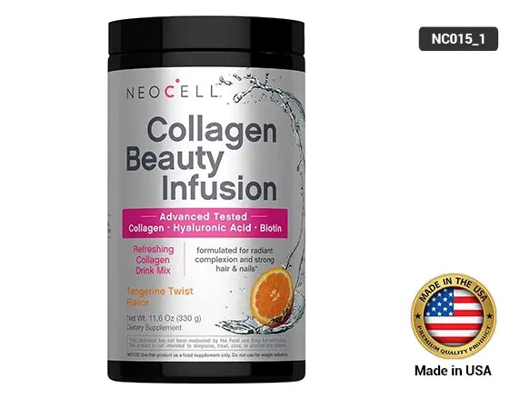 Neocell Collagen Beauty Infusion with Biotin Tangerine Flavor 330g in Sri Lanka