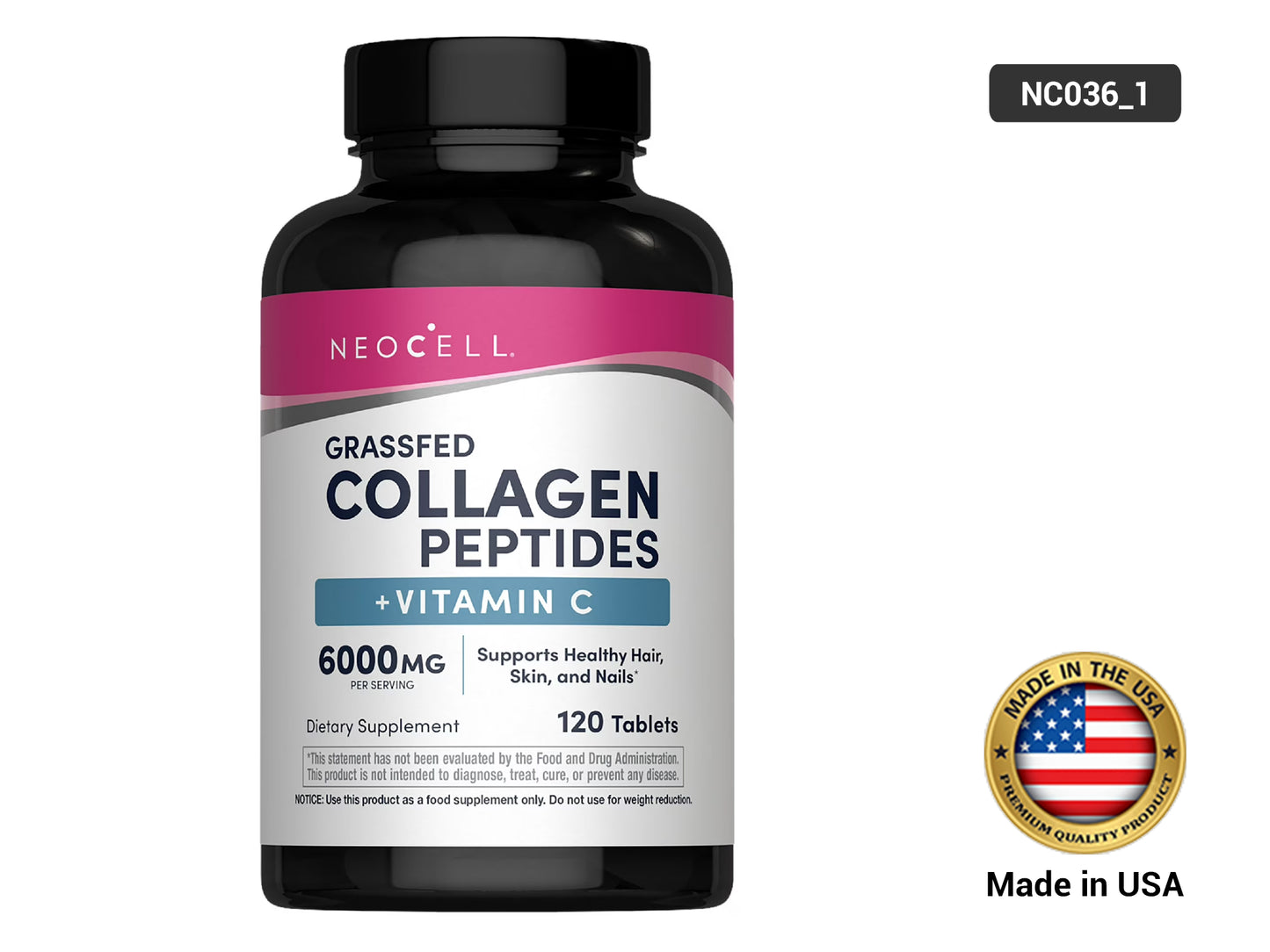 Neocell Collagen Peptides + Vitamin C 120 Tablets in Sri Lanka