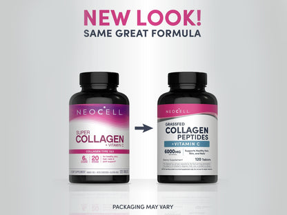 Neocell Collagen Peptides + Vitamin C 120 Tablets in Sri Lanka